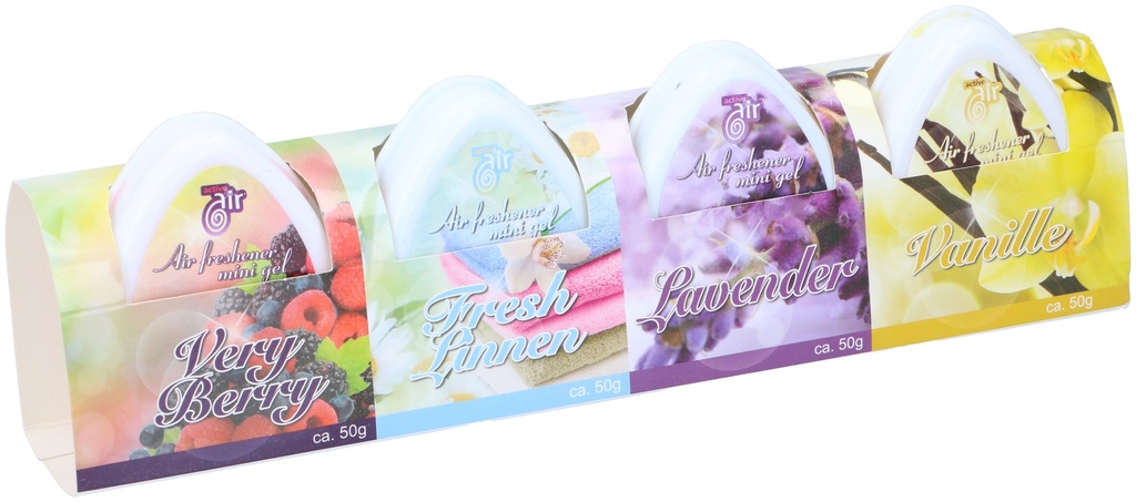 ACTIVE AIR Airfresh Gel 4x50g