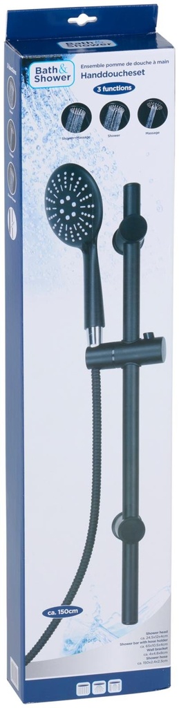 BATH & SHOWER Hand Shower Head 3 Settings