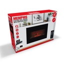 CLASSIC FIRE Wall Heater Memphis LED 1800W