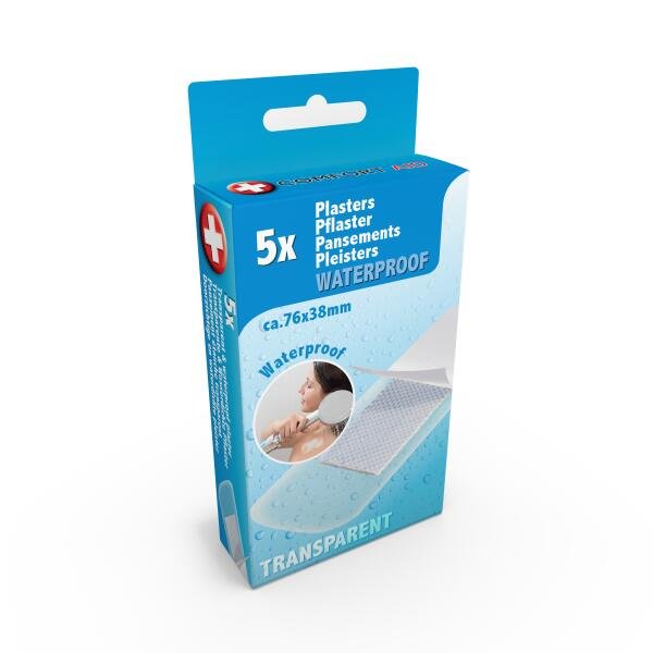 COMFORT AID Waterproof Plaster 7.6x3.8cm