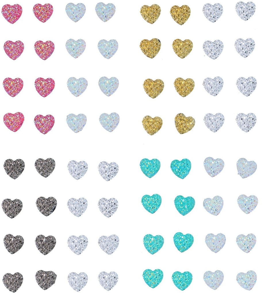 CRAFT Heart Stickers for Creative Projects