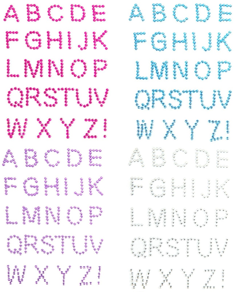 CRAFT Alphabet Stickers