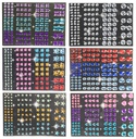 CRAFT Diamond Stickers 120pcs 13x22.5cm