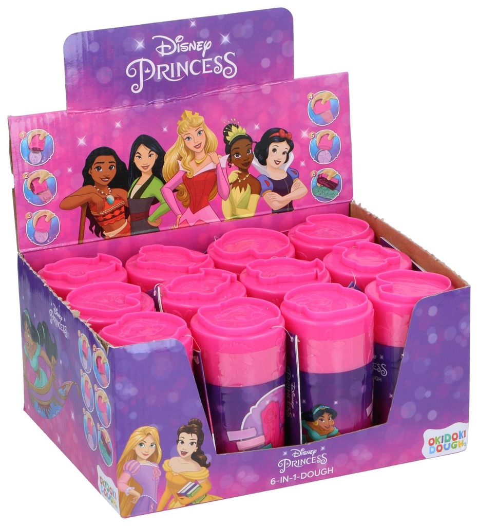 DISNEY Dough 6in1 Princess 140g