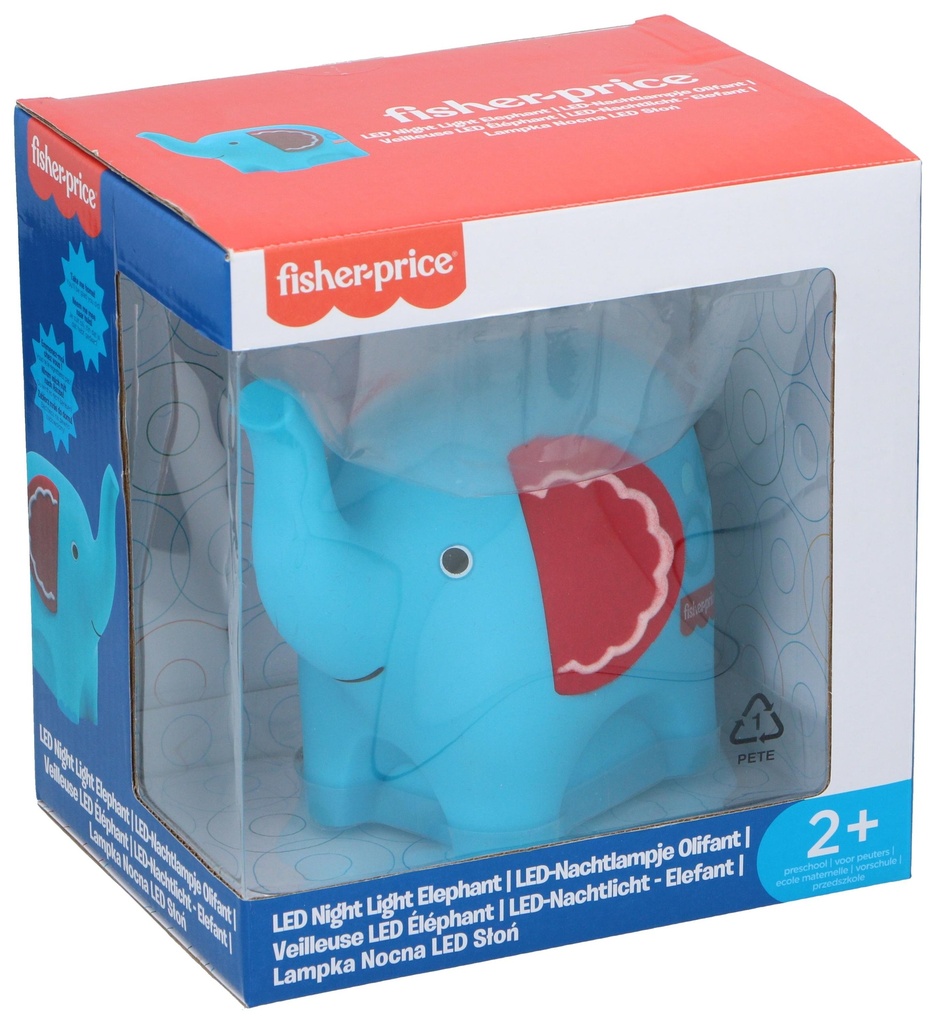 FISHER PRICE Night Light Elephant LED 19x15x20cm