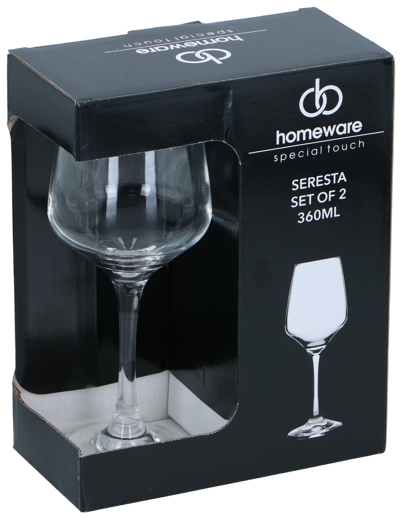 HOMEWARE Drinking Glass Seresta 360ml