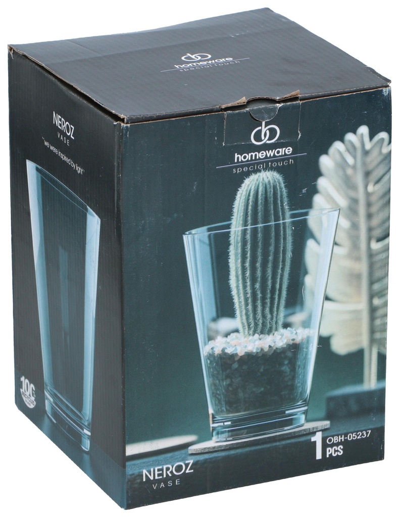 HOMEWARE Vase Neroz Ø15x20cm