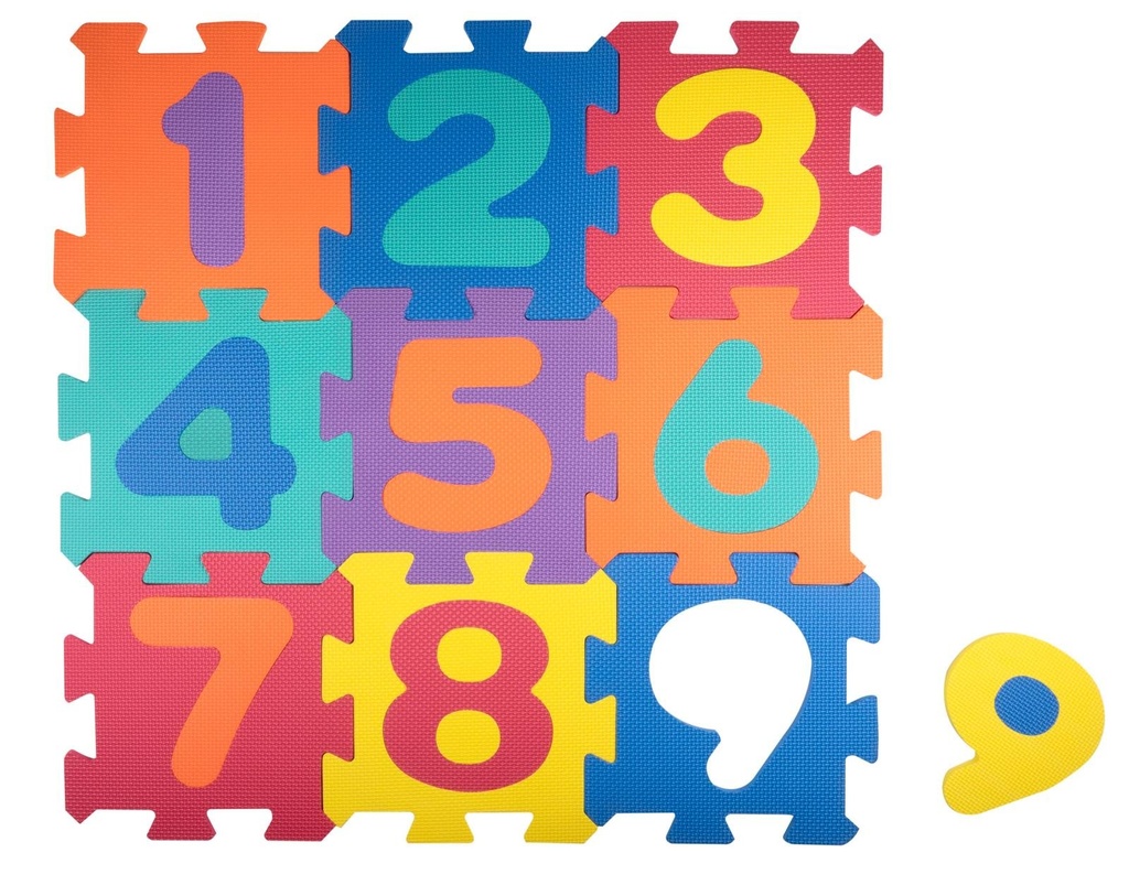 LET'S PLAY Puzzle Playmat 32x32x1cm