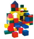 MARIONETTE WOODEN TOYS Building Blocks 75 Pieces