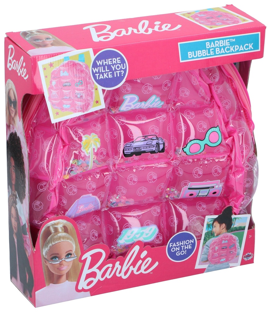 MATTEL Pink Bubble Backpack for Kids