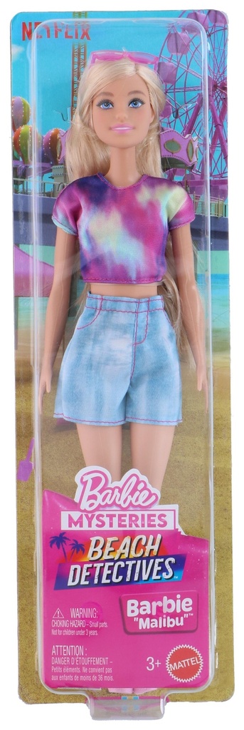 MATTEL Beach Detective Barbie Doll