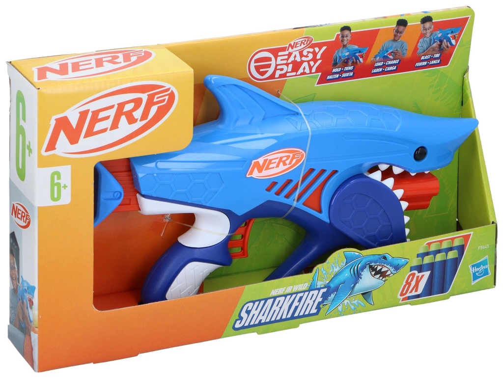 NERF Shark Foam Dart Blaster