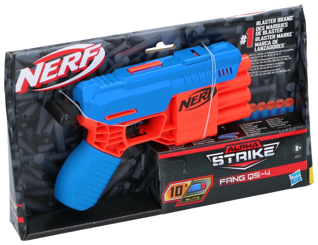 NERF Nerf Alpha Strike Fang Blaster Blue
