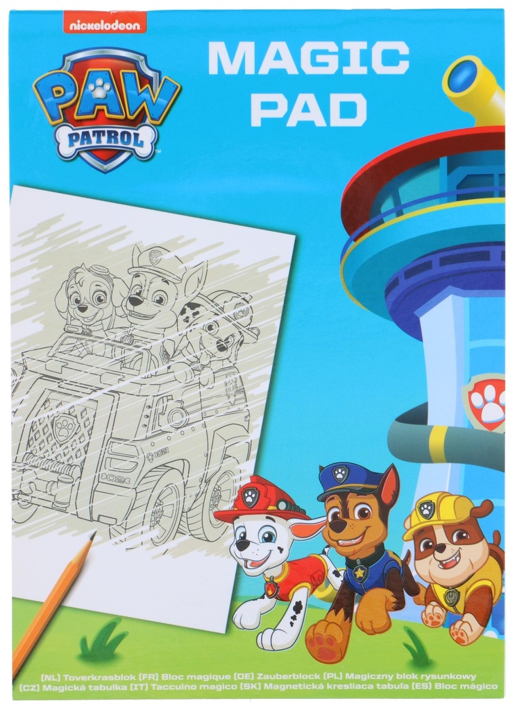 NICKELODEON Magic Pad Paw Patrol 21x15cm