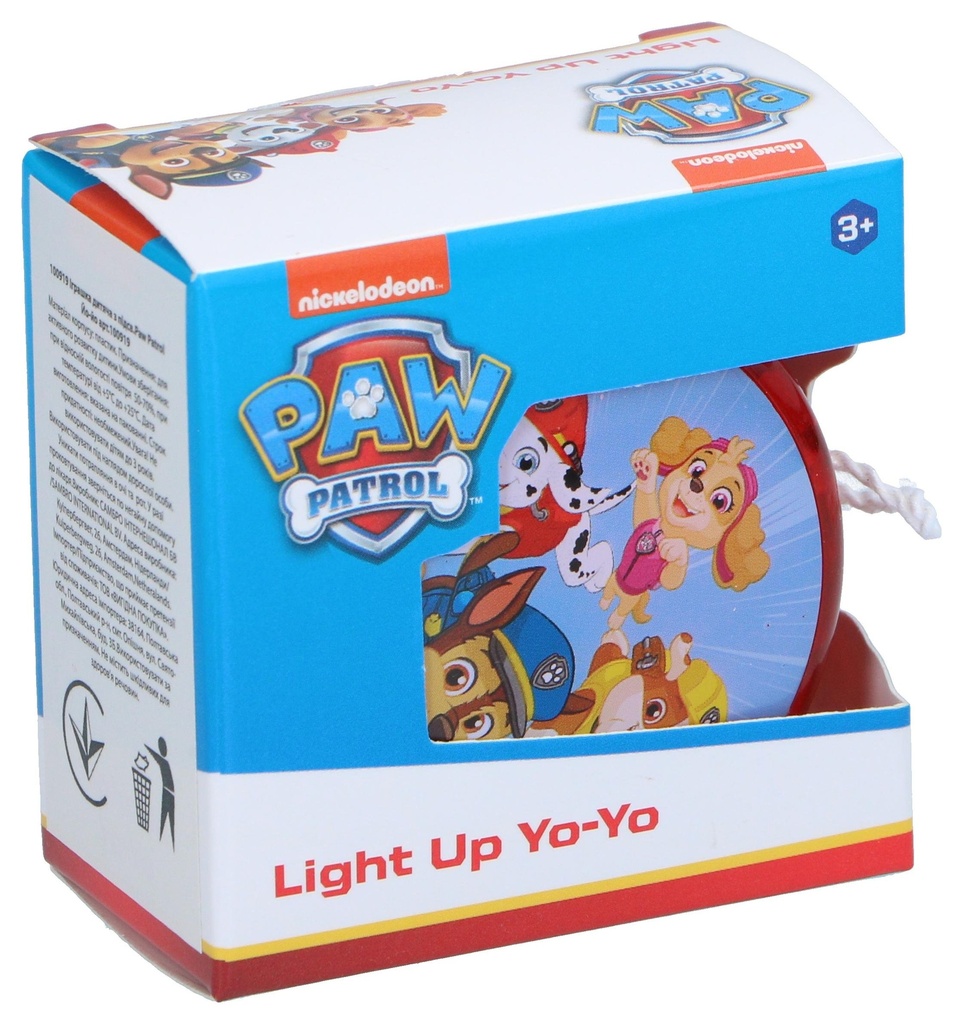 NICKELODEON Light Up Yo-Yo Paw Patrol Ø6cm