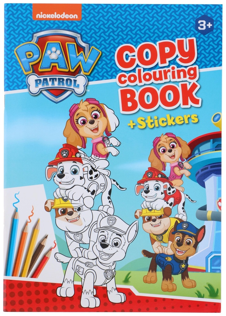NICKELODEON Paw Patrol Colouring Book A4 32 Pages