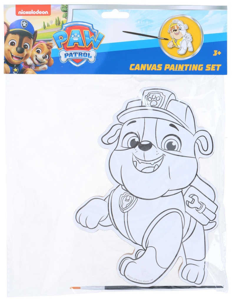 NICKELODEON Paw Patrol Canvas Painting Set