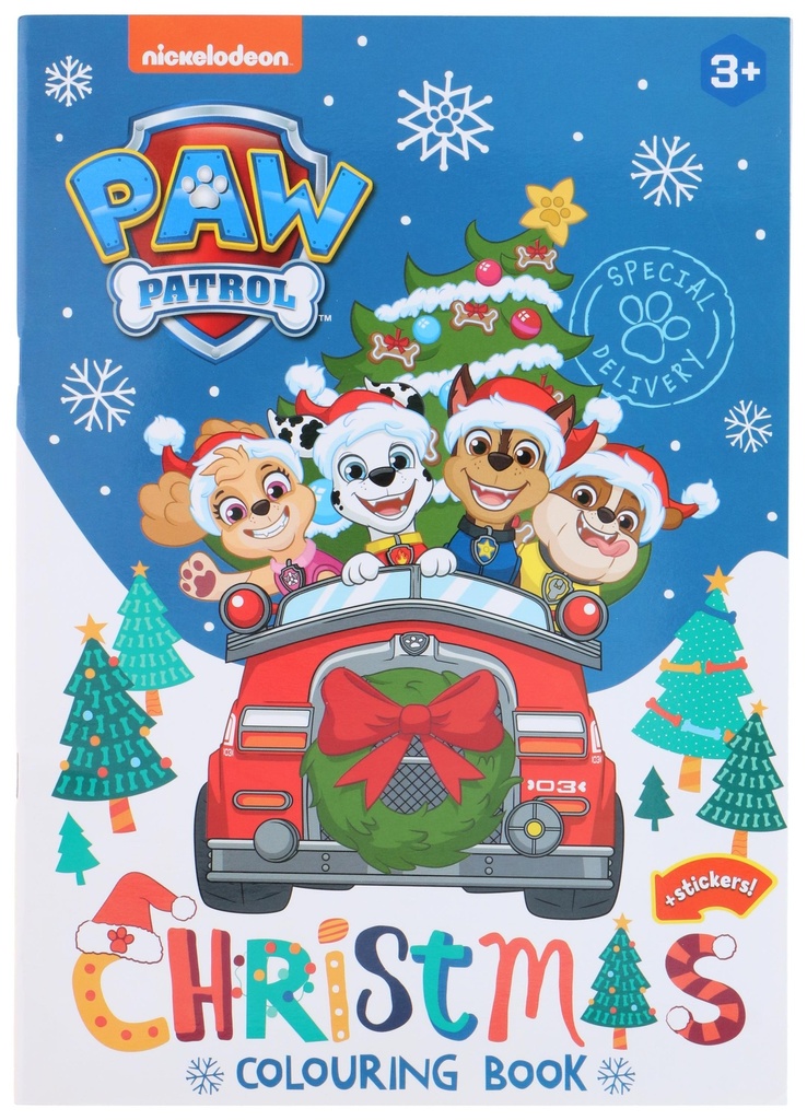 NICKELODEON Colouring Book Paw Patrol Christmas 29.7x21cm