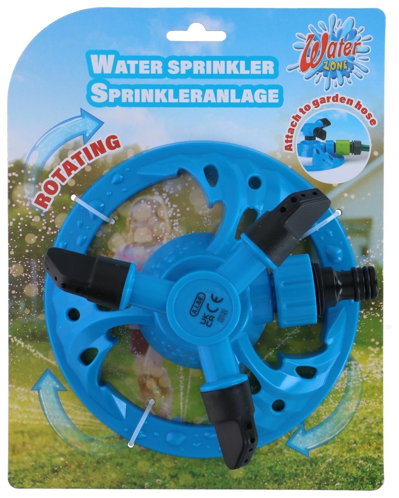 WATERZONE Water Sprinkler Ø15x8.5cm