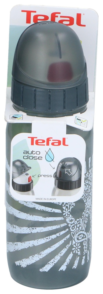 TEFAL Drinking Bottle 500ml with Autoclose Cap