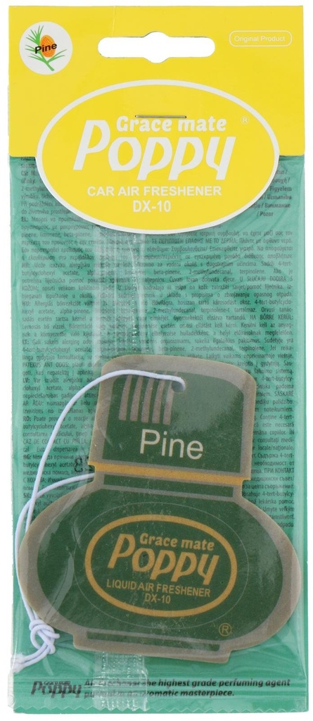 POPPY Air Freshener Card Poppy Pine