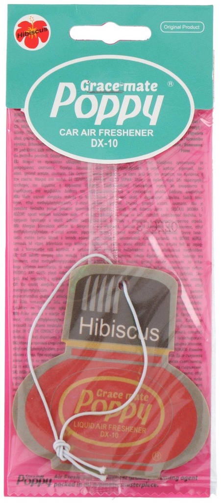 POPPY Air Freshener Card Hibiscus