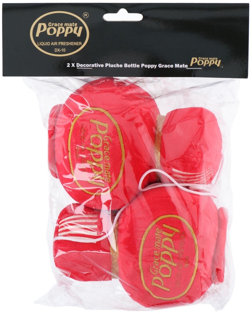 POPPY Poppy Plush Red 35x30cm