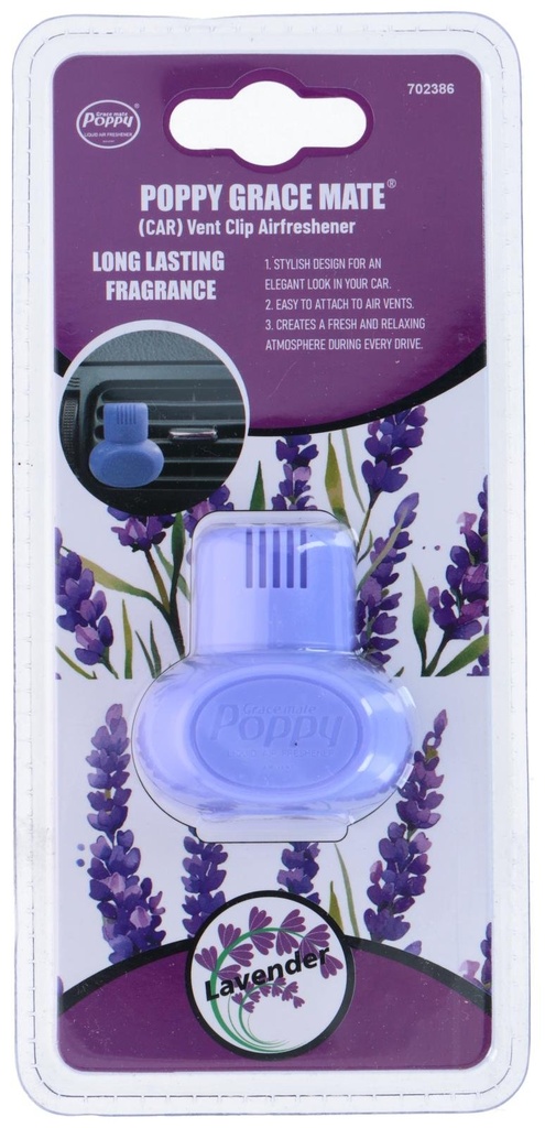 POPPY Air Freshener Card Lavender