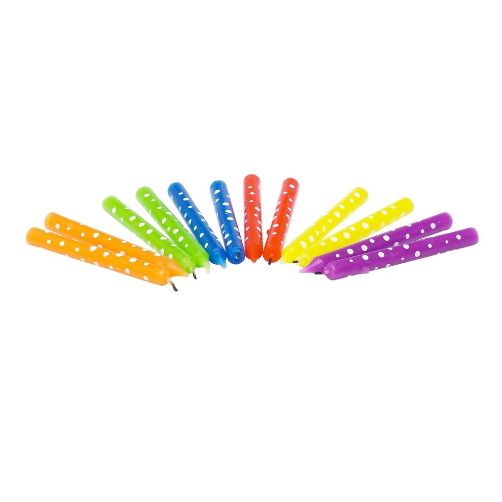 PARTY CASA Birthday Candle Dots 8cm
