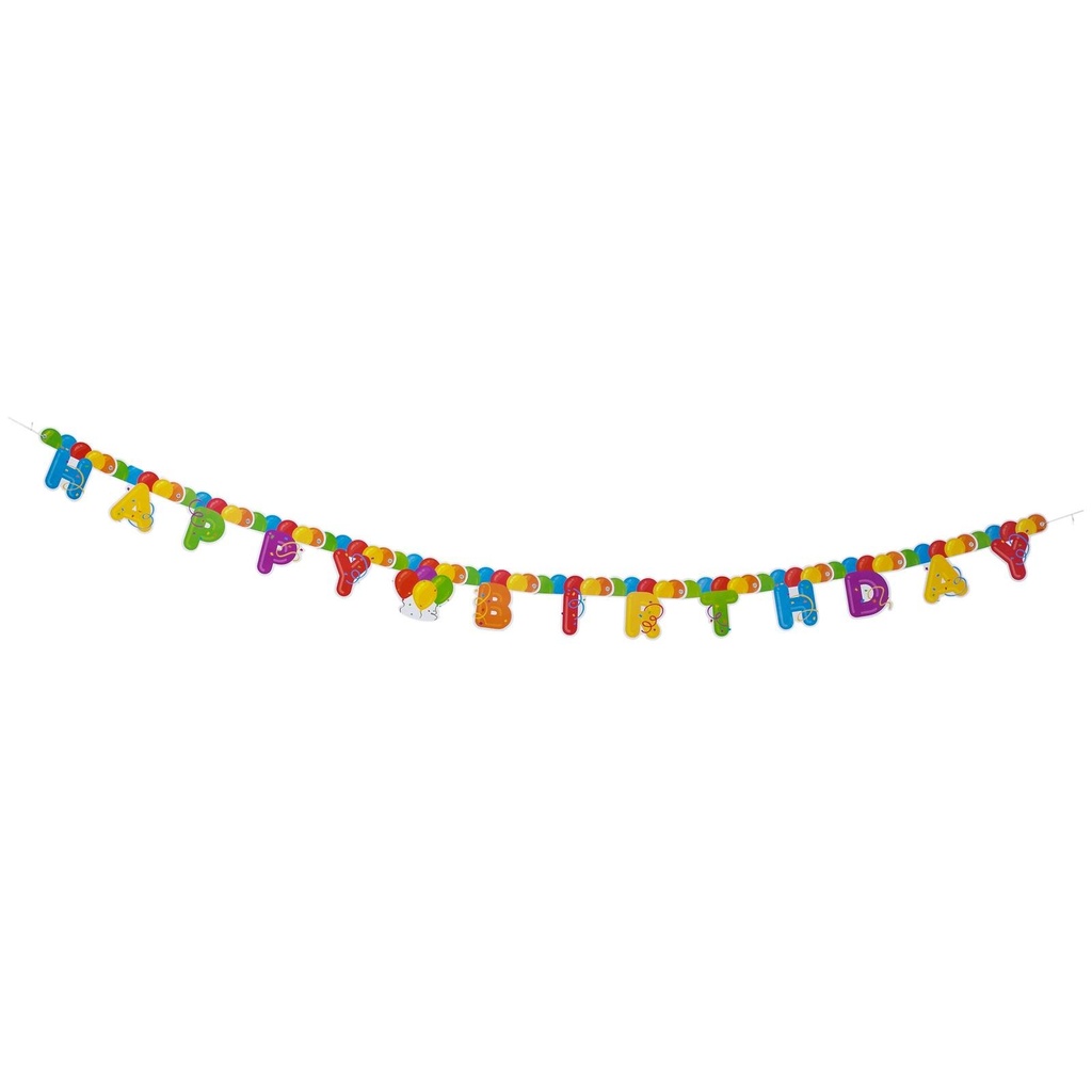 PARTY CASA Banner Letter 175 cm