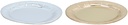 PARTY CASA Metallic Party Plate Ø23cm Gold/Silver