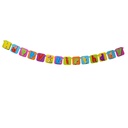 PARTY CASA Banner Happy Birthday 175 cm