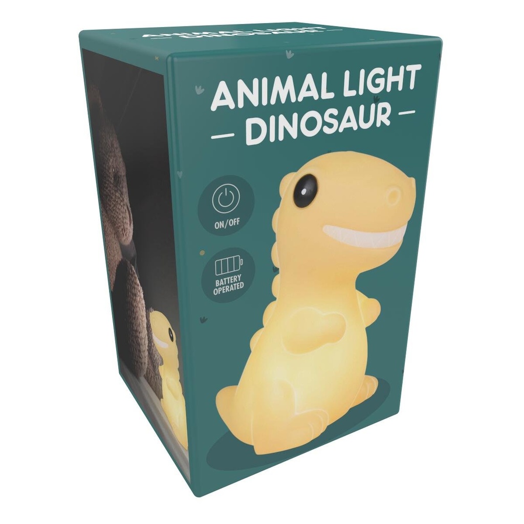 Dinosaur Night Light 8x8x13cm