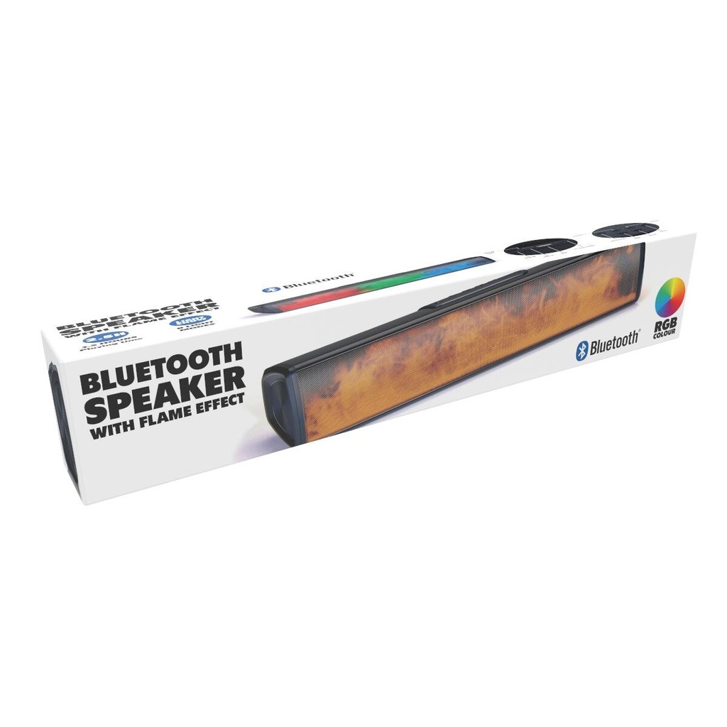 Bluetooth Speaker With Flame Effect