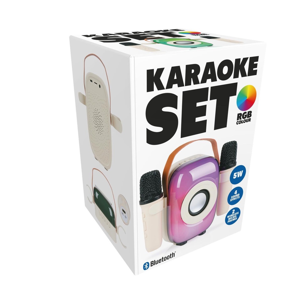 Karaoke Microphone Speaker 5W RGB Bluetooth