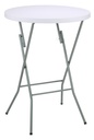 Foldable Bar Table Ø80xh110cm