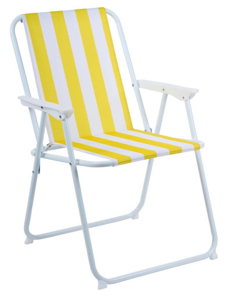 [871125233482] Foldable Chair Yellow