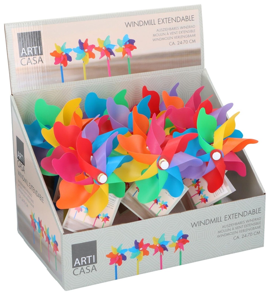 Extendable Windmill Ø14x23-70cm