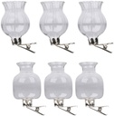 Vase with Clip Transparent d4xh6cm