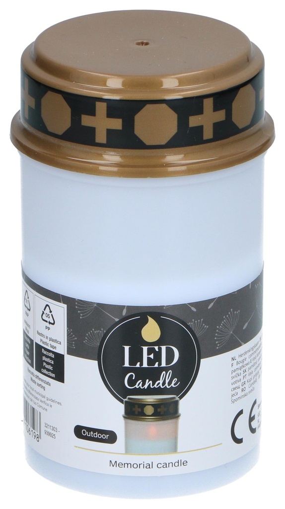 LED Outdoor Memorial Candle