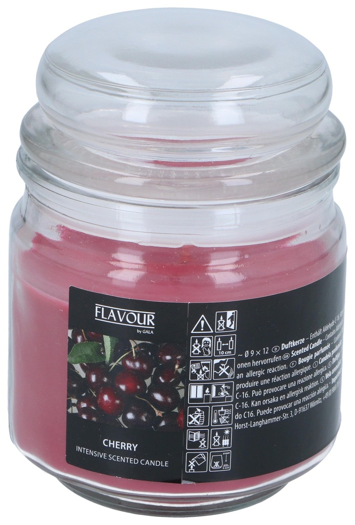 Scented Candle Cherry in Glass 50h 250g