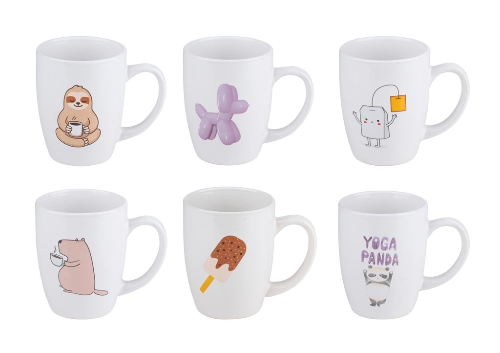 Mug 361ml with Quirky Print