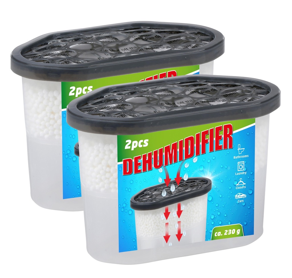Dehumidifier 500ml 2-Pack