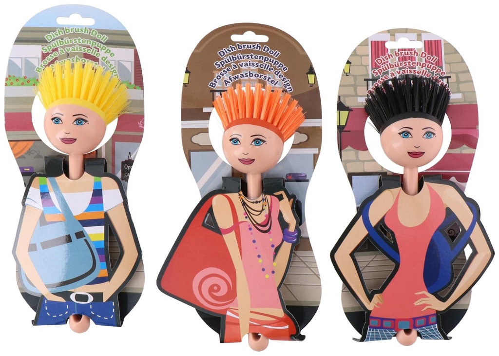 Dishwashing Brush Doll 22.5cm
