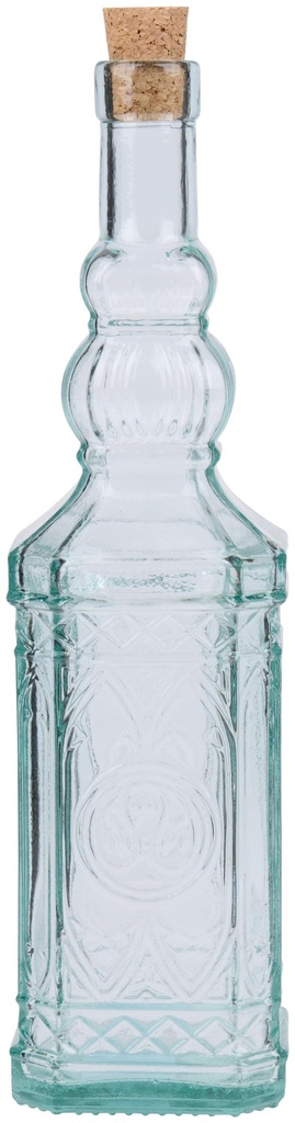 Glass Bottle 8x8x30cm