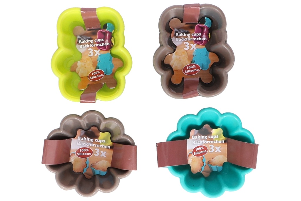 Baking Cups Cake Various Designs