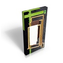 Towel Rack 3 Bars 42x24x81.5cm