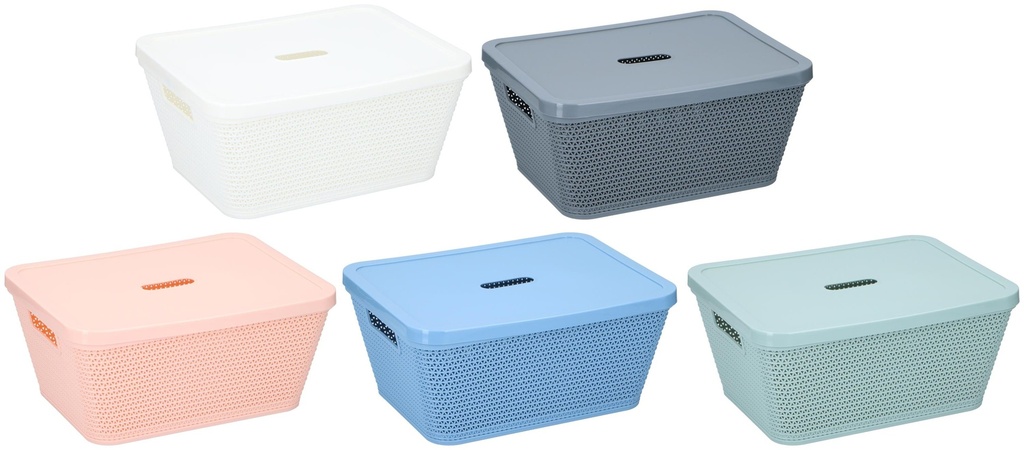 Storage Basket Medium With Lid