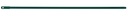 Broom Handle with screw-fit 120cm Green