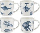 Mug with Ocean Animal Print 300ml Ø8.2xH9cm